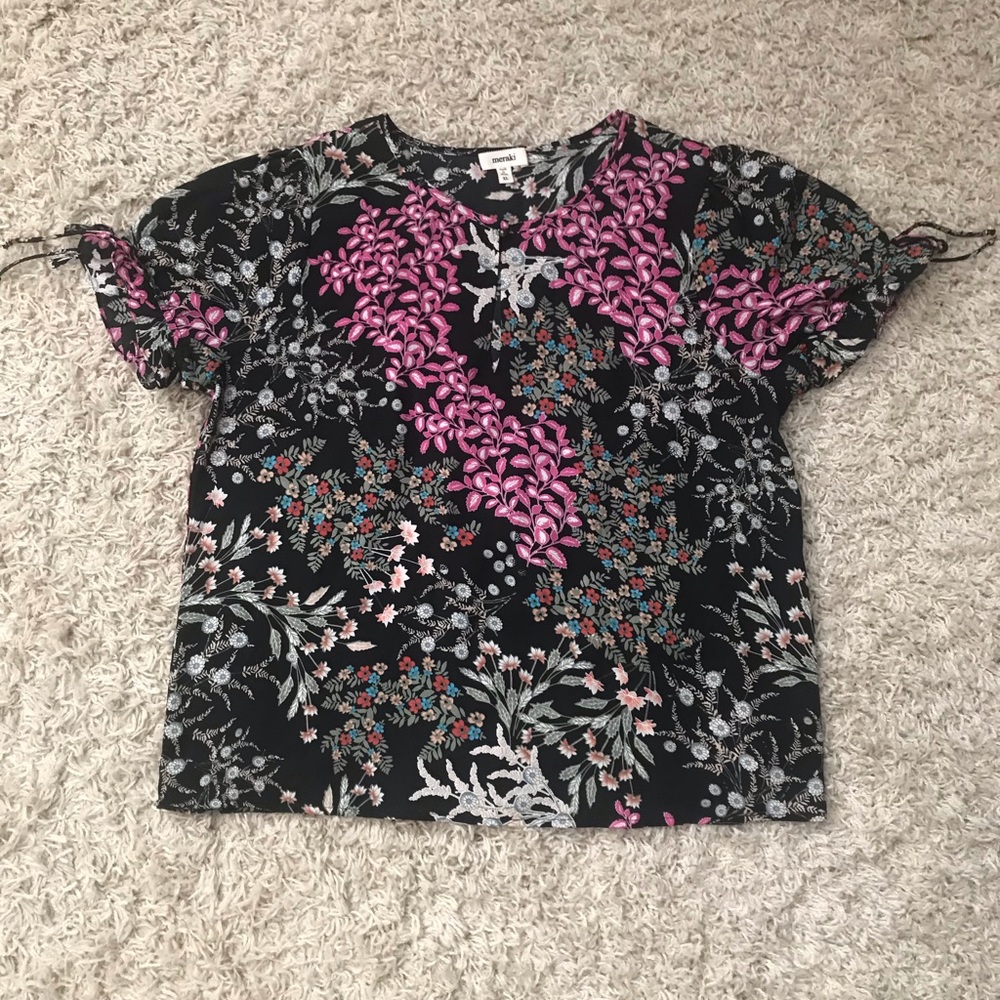 Sweet Floral Blouse